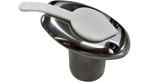 Flaggenstockhalter Einbau Oval-Sumar