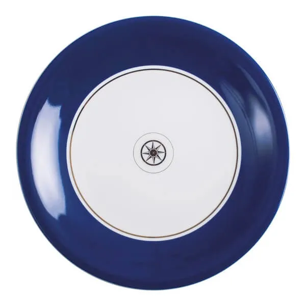 On Tour  Teller flach 215 mm Blue Harbour