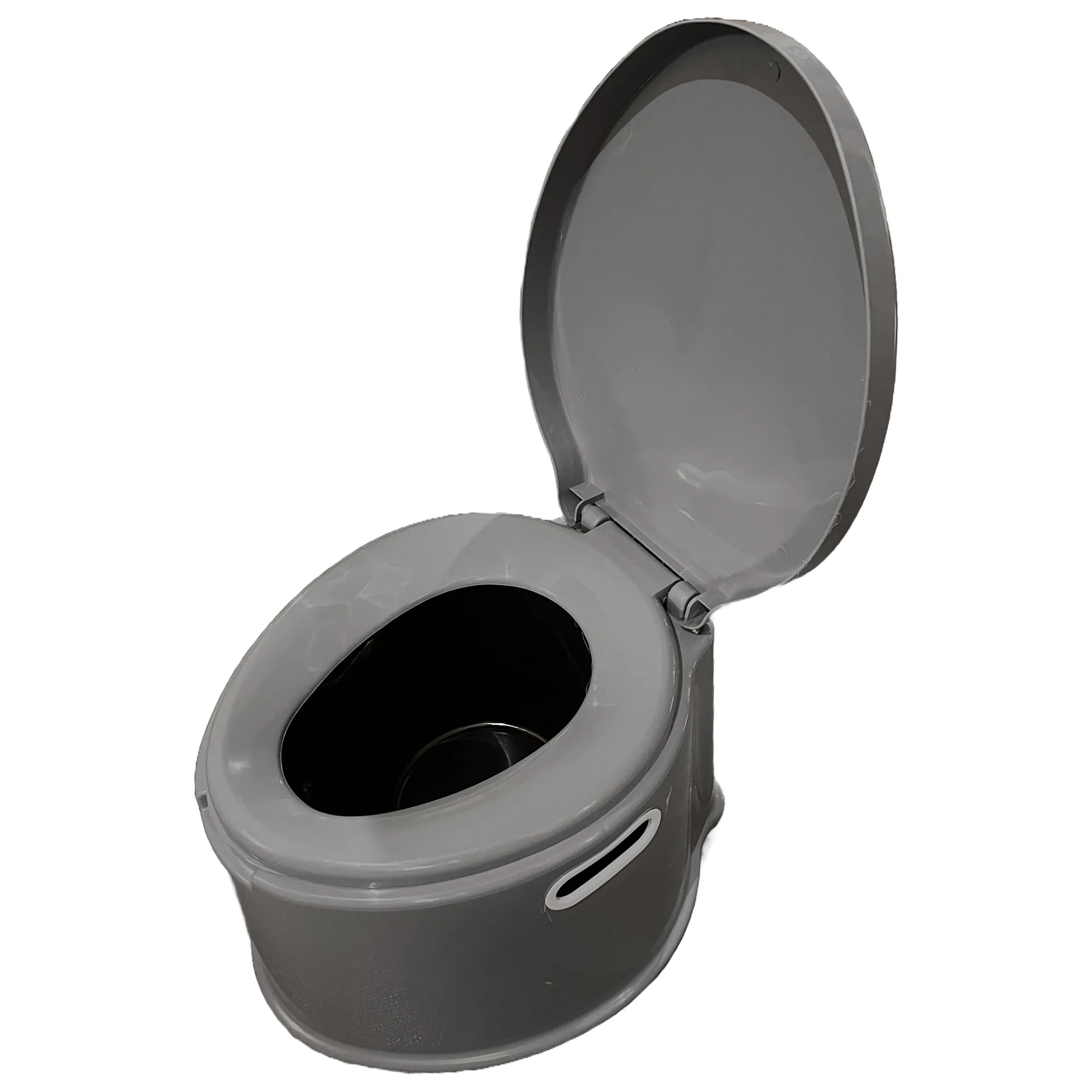 Eimer Toilette Grau