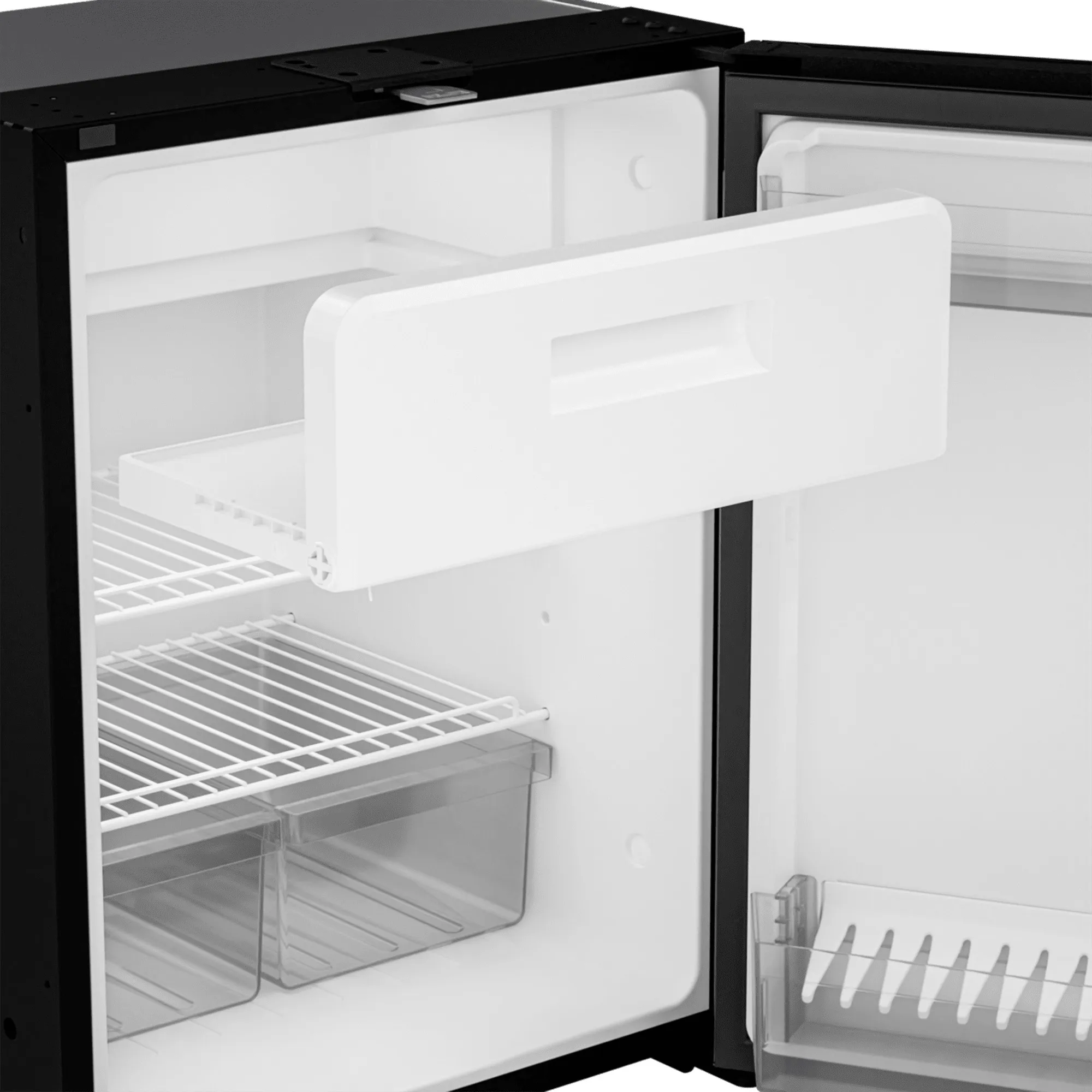Kühlschrank Coolmatic NRX-60C rahmenlos in Dunkelsilber