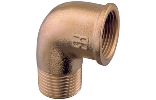 Bogen 90° Gewinde-Ø 1"