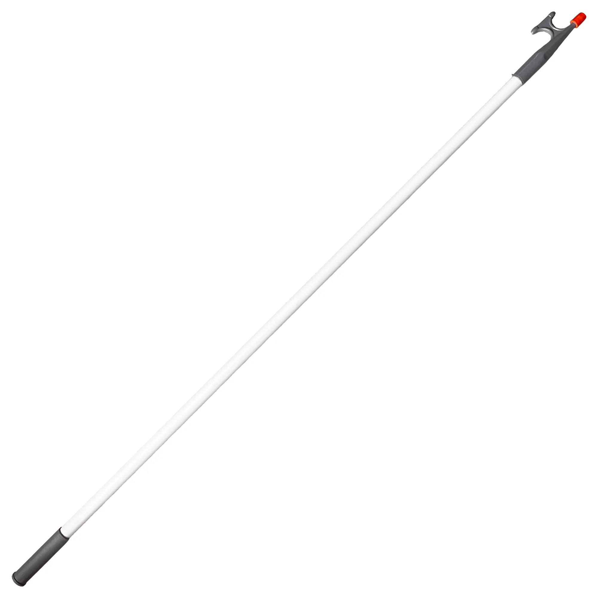 Bootshaken Alu L 1800 mm PVC grau