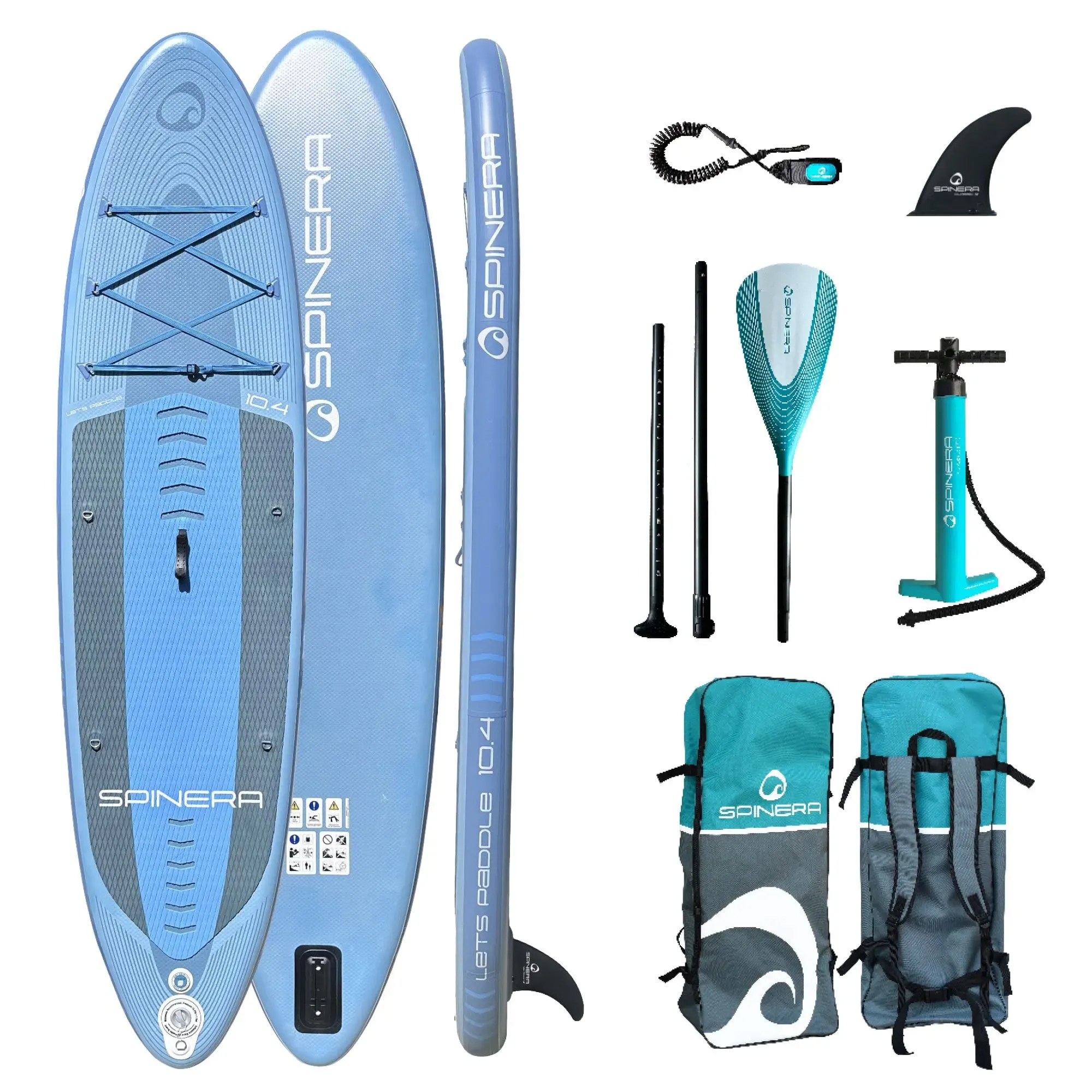 SUP Set Lets Padlle 10.4