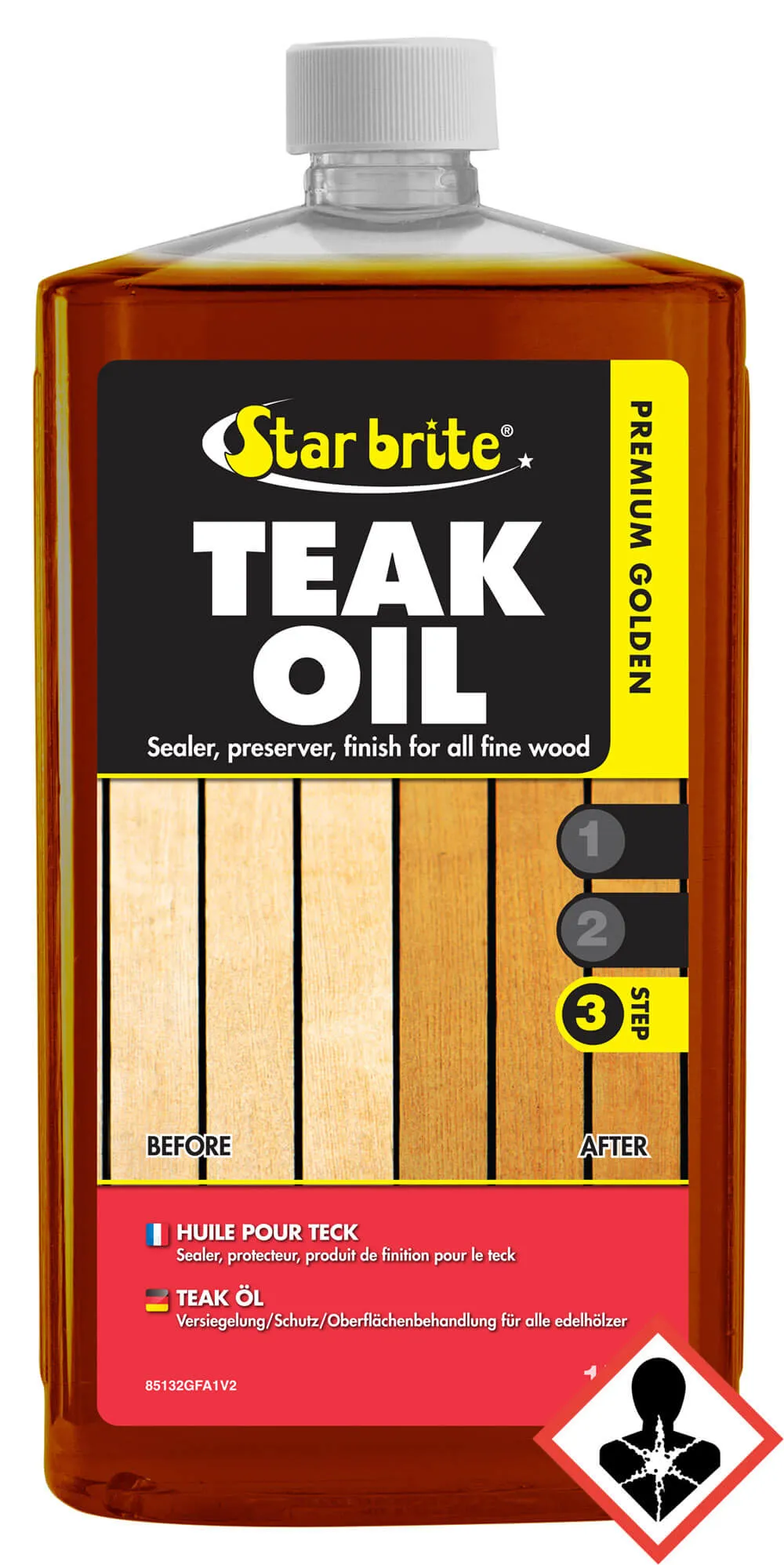 Premium Golden Teak Oil
