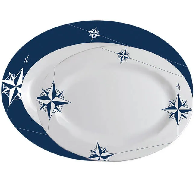 2er Set Platte oval Northwind
