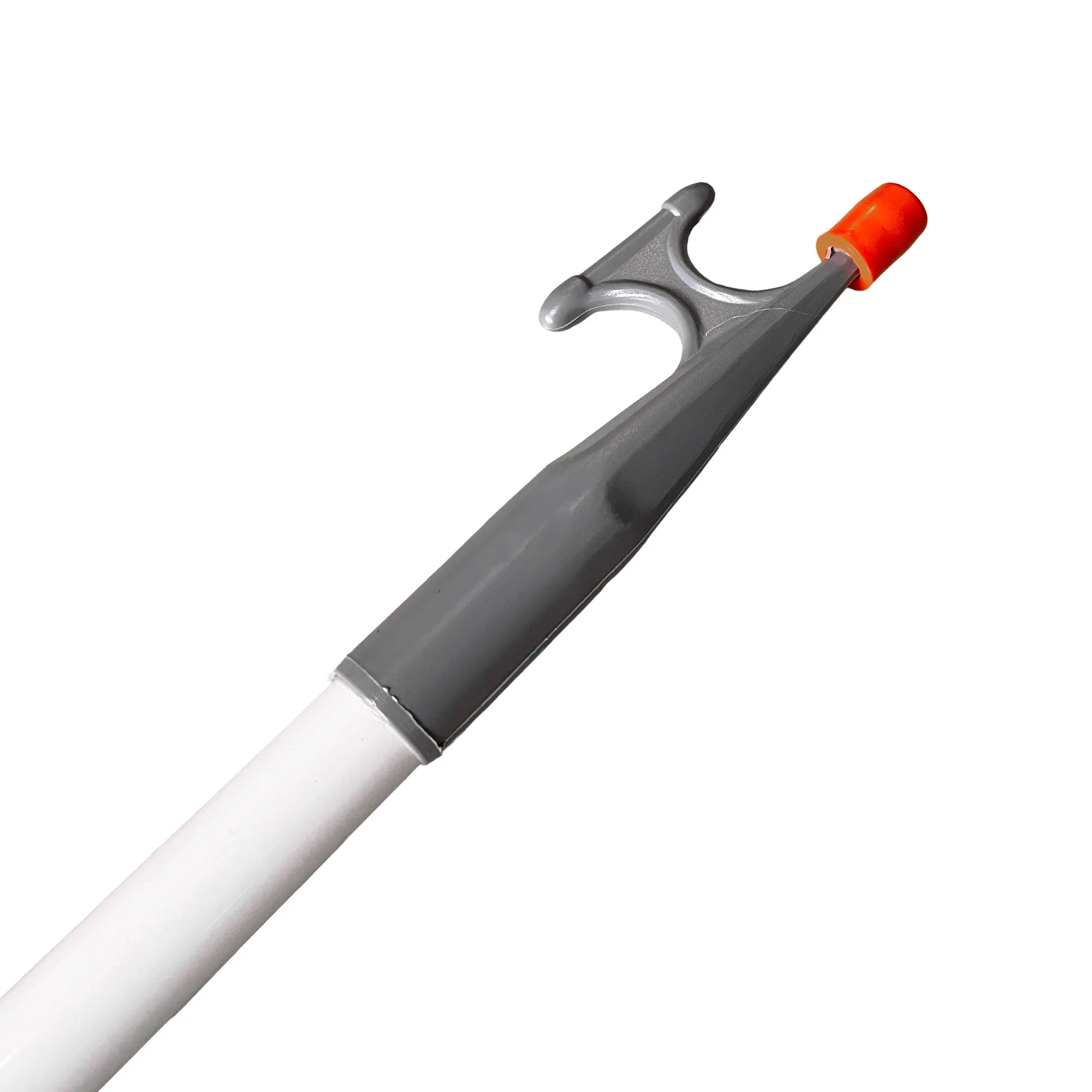 Bootshaken Alu L 1800 mm PVC grau