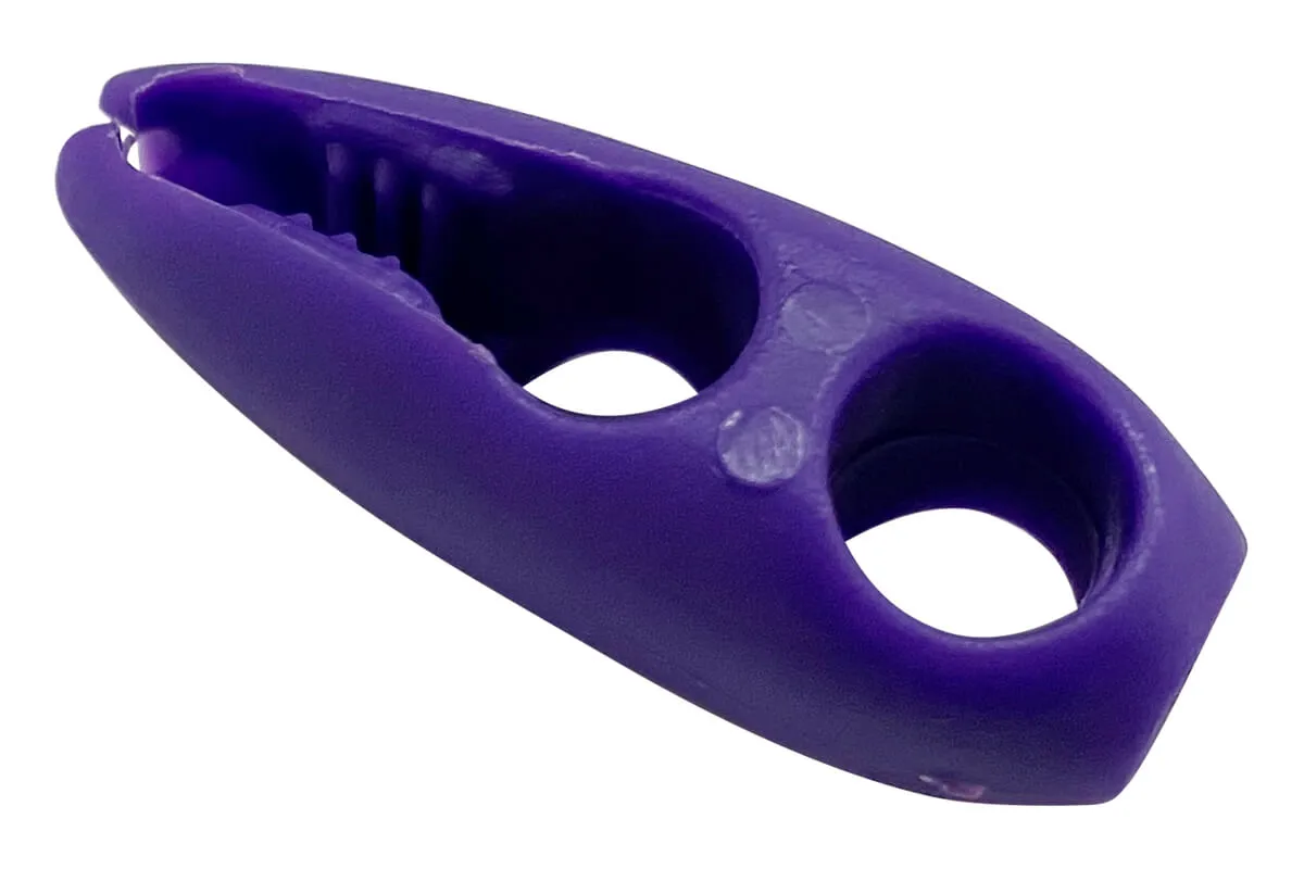 Schnellverschluss für Gummischnur Lila max. Tau-Ø 6 mm