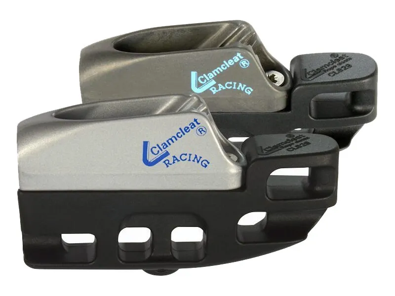 Aero Cleat (bis 6 mm) CL829-11 Anthrazit Alu anodisiert