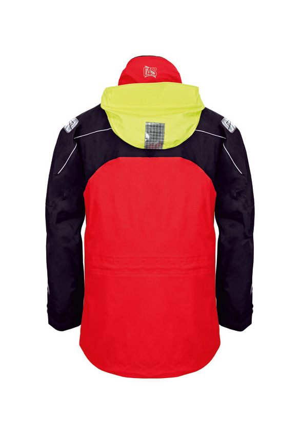 Segeljacke Bergen II Rot/Carbon L
