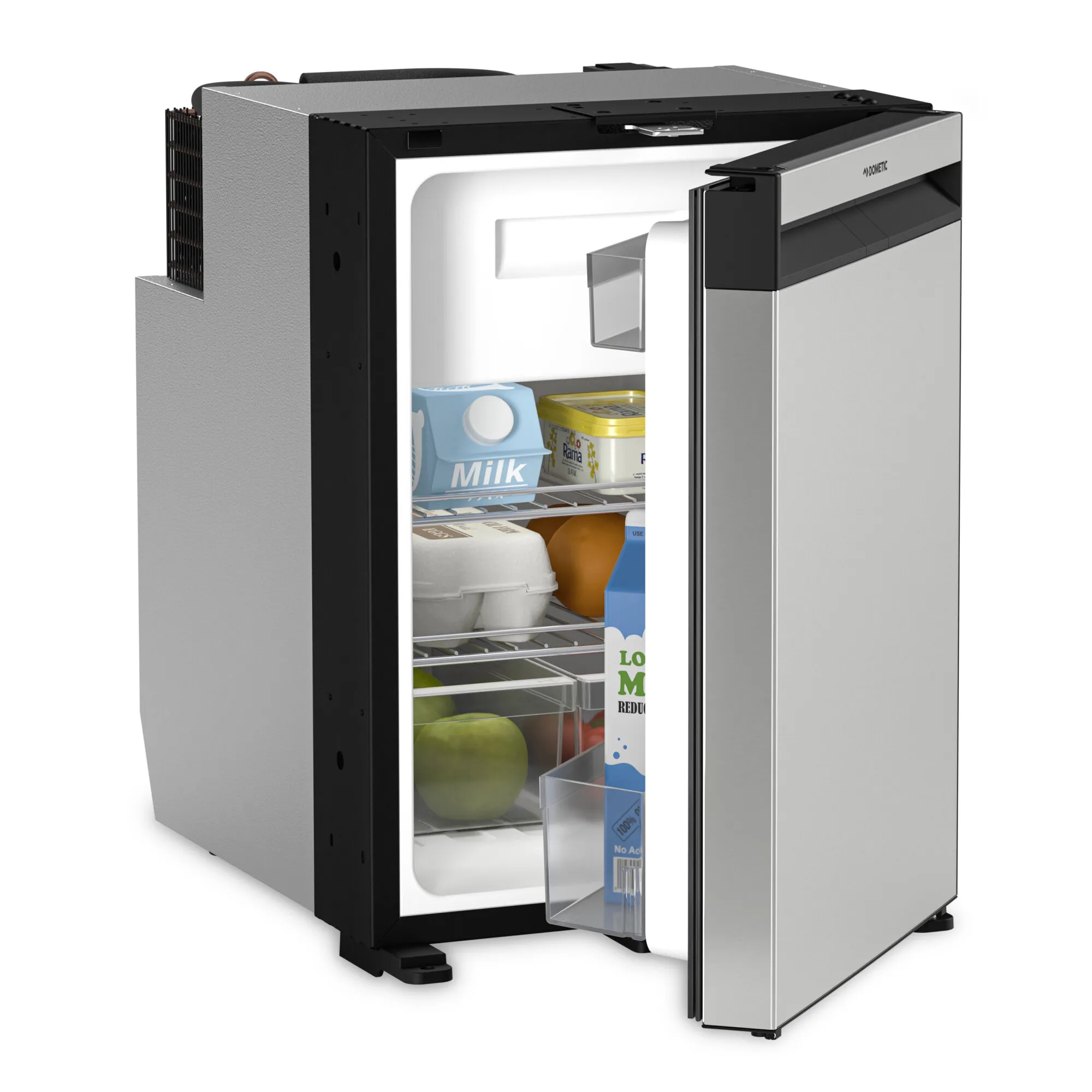 Kühlschrank CoolMatic NRX-35S Edelstahlverkleidung