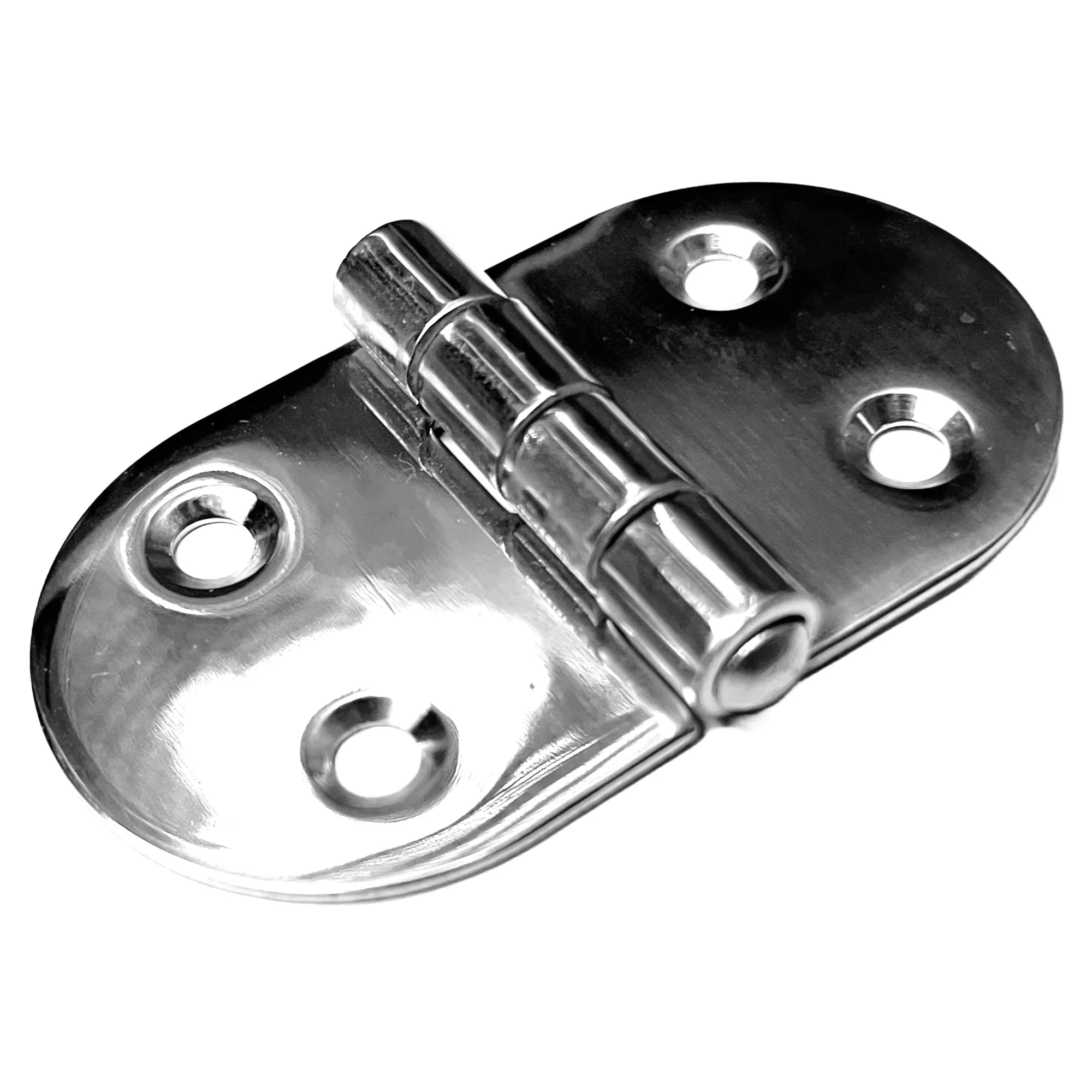 Niroscharnier Serie 38 L 72 mm