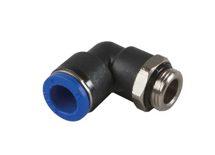 Kupplung 90° mit  3/8" Außengewinde