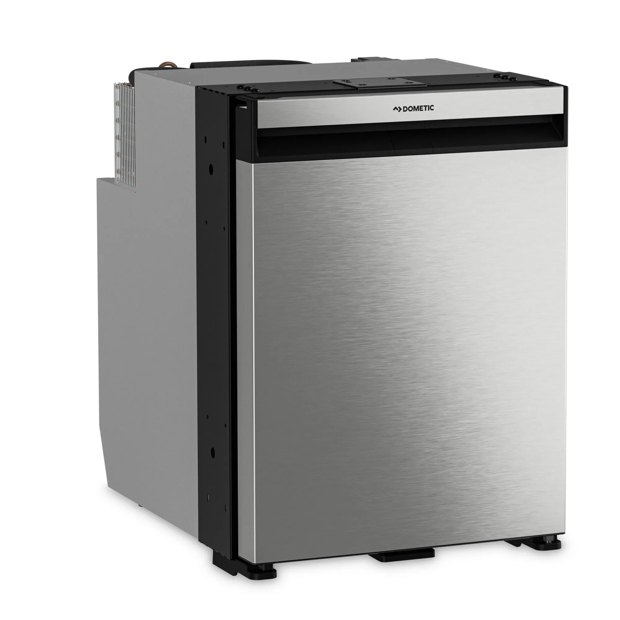 Kühlschrank CoolMatic NRX-35S Edelstahlverkleidung