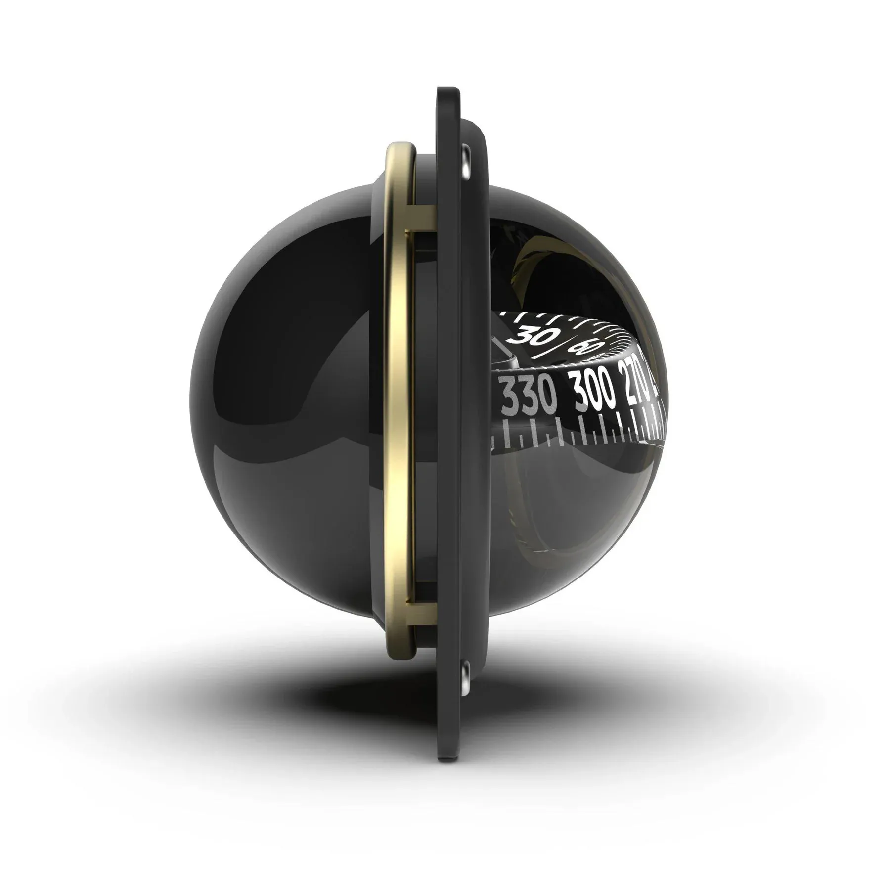 Kompass 70P Schwarz Rosen-Ø 70 mm