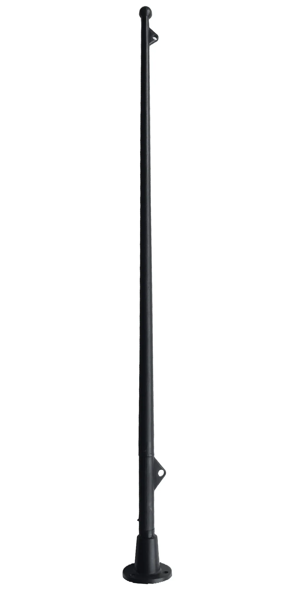 Flaggenstock PVC mit zwei Halter 400 mm