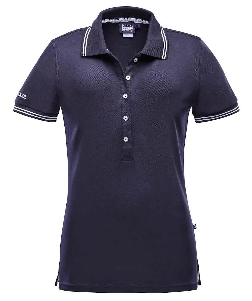 Damenpolo Dragon Navy S