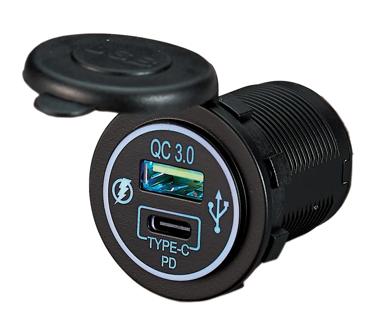 USB-Doppeldose Typ C