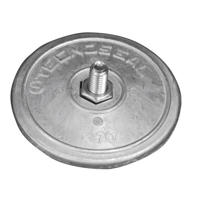 Zink Telleranode Ø 70 mm