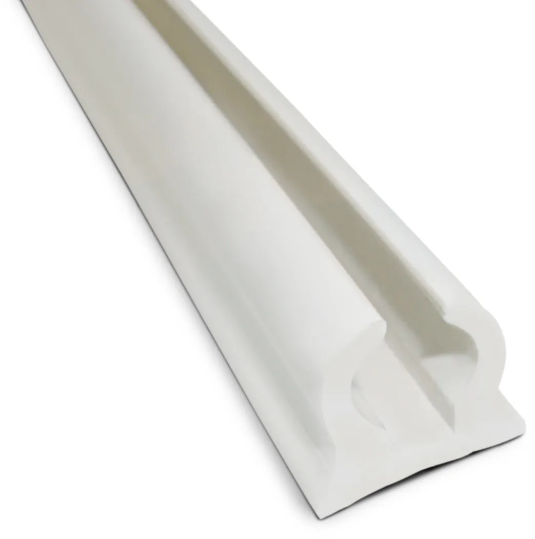 Kederprofile PVC ohne Nase Weiß