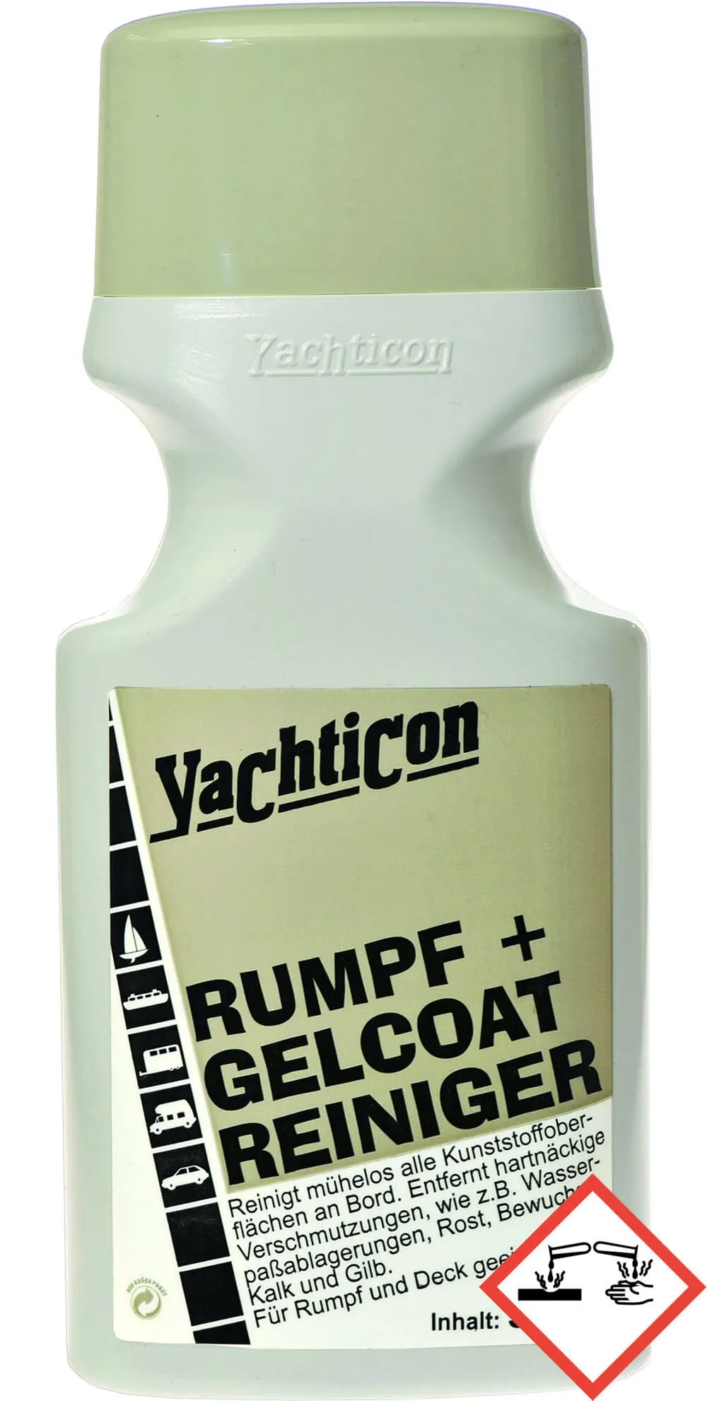 Rumpf und Gelcoat Reiniger