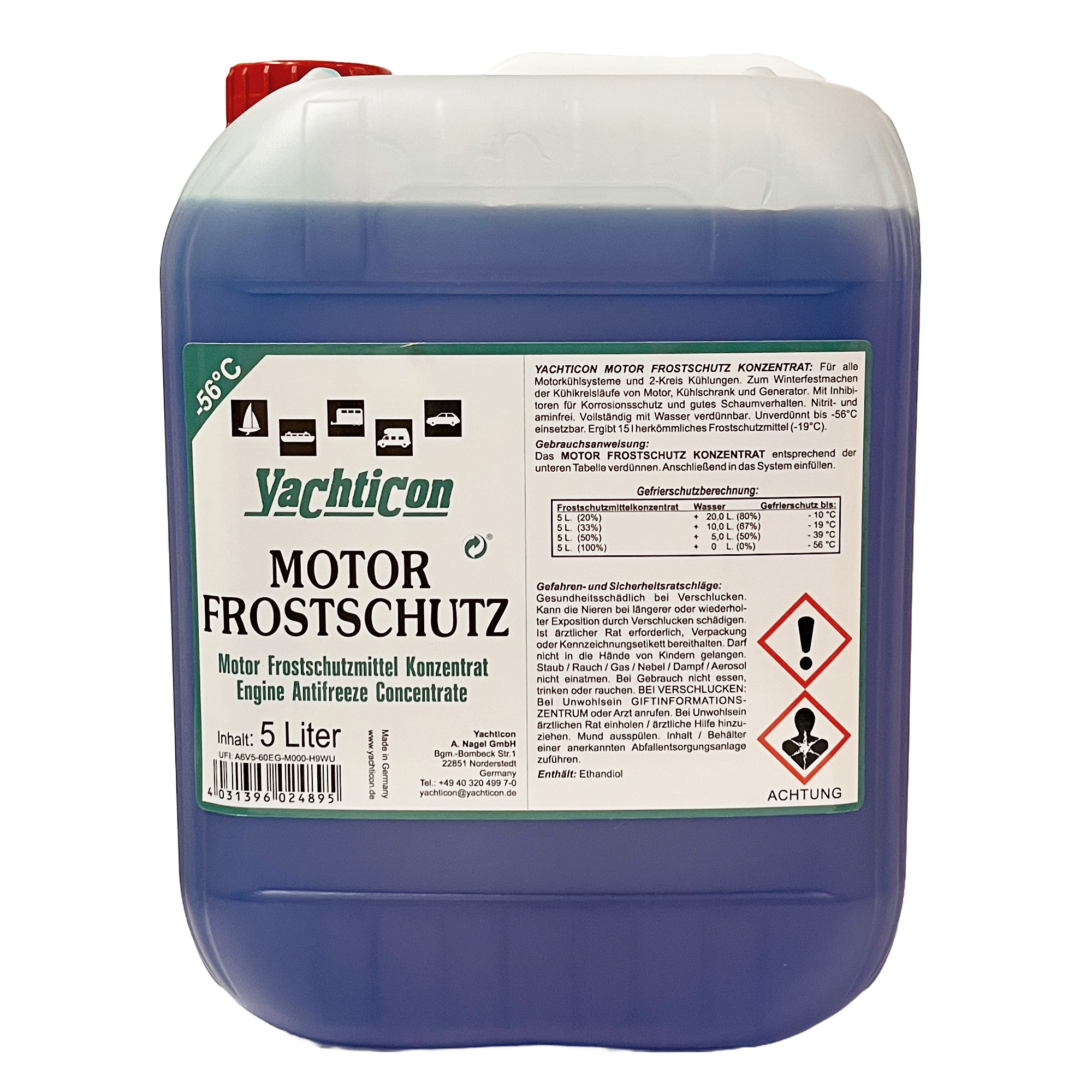 Motor Frostschutz Konzentrat 5000 ml