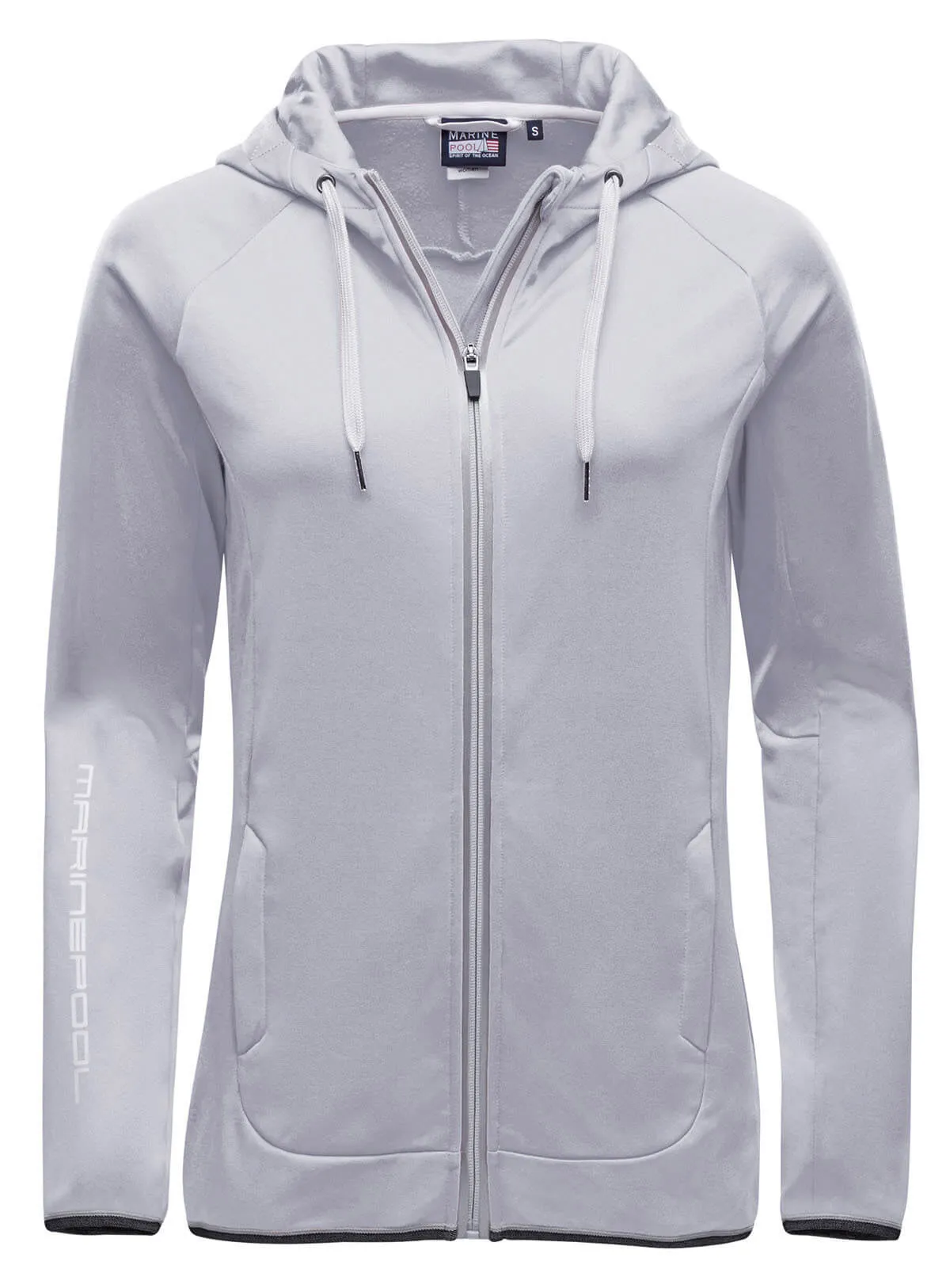 Pit Jacket Hoodie Women Eisgrau S