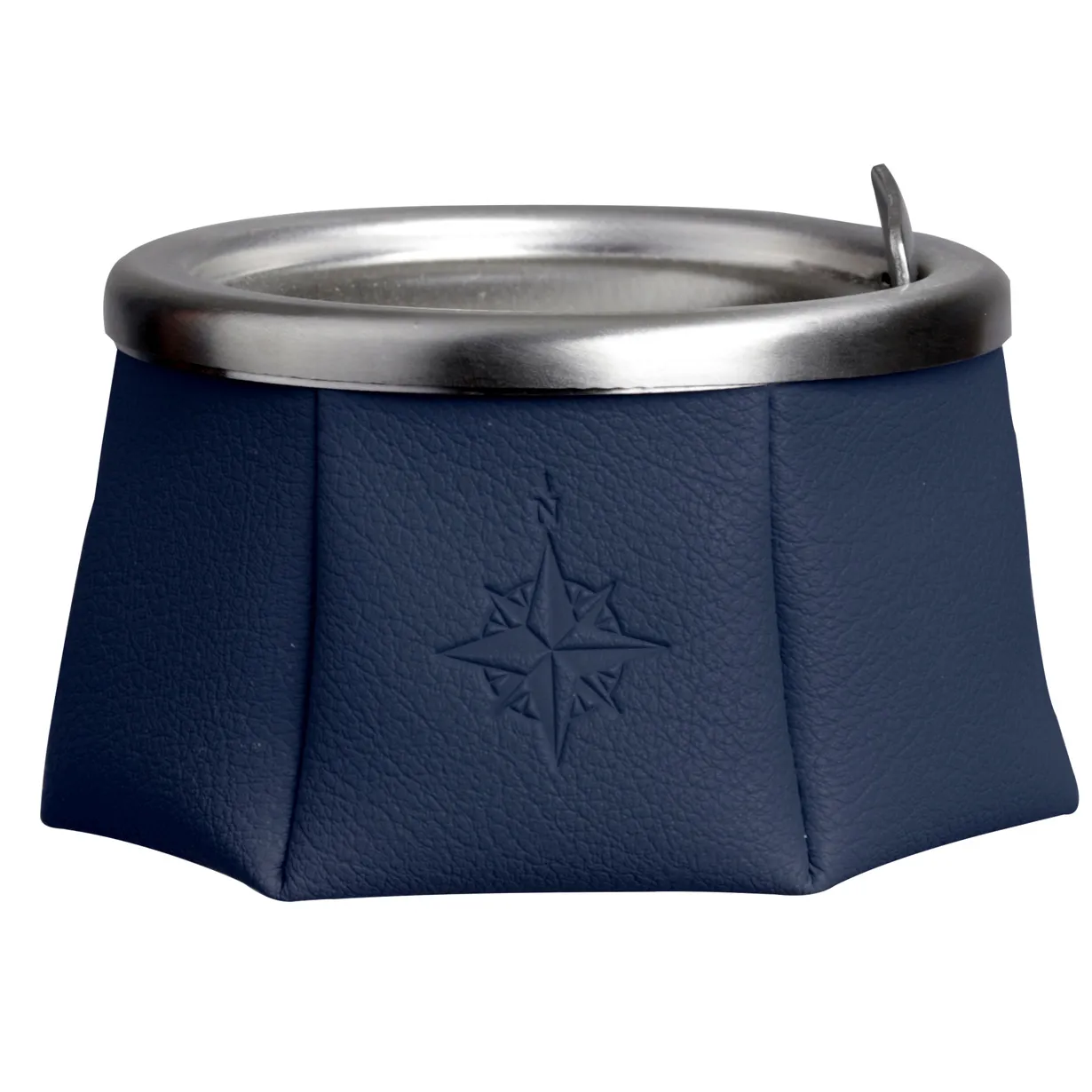 Aschenbecher mit Deckel Blau