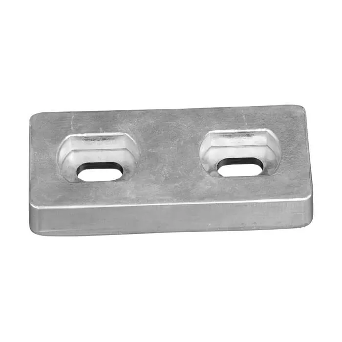 Zink Plattenanode B 69 mm H 25 mm L 151 mm