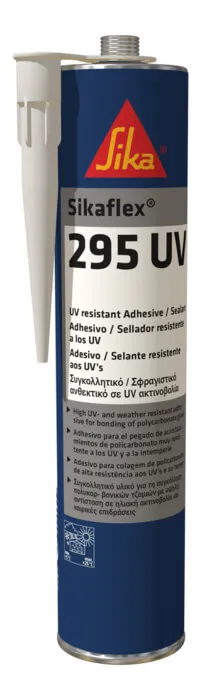 Sikaflex 295 UV (Kleben von Kunststoffscheiben)