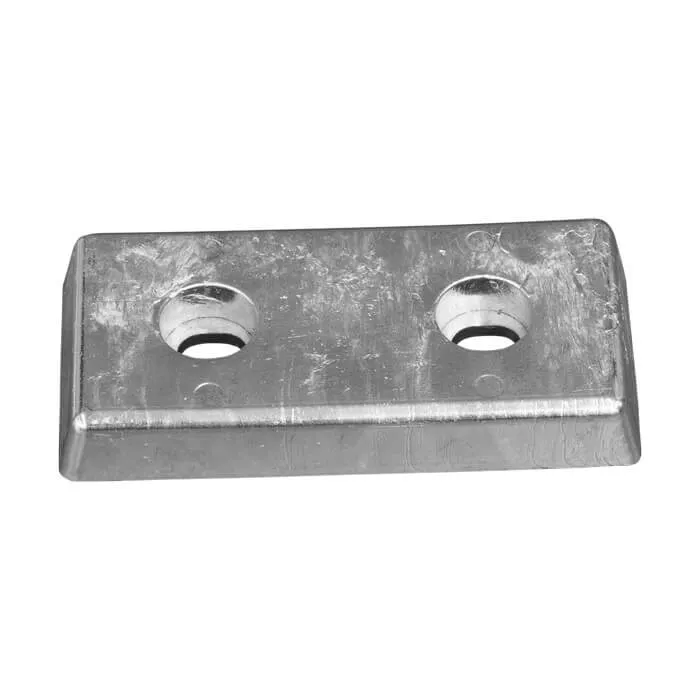 Zink Plattenanode B 100 mm H 30 mm L 210 mm