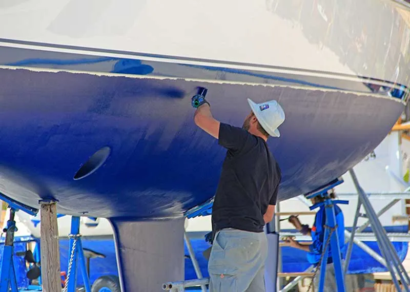 Thema Antifouling bei Booten