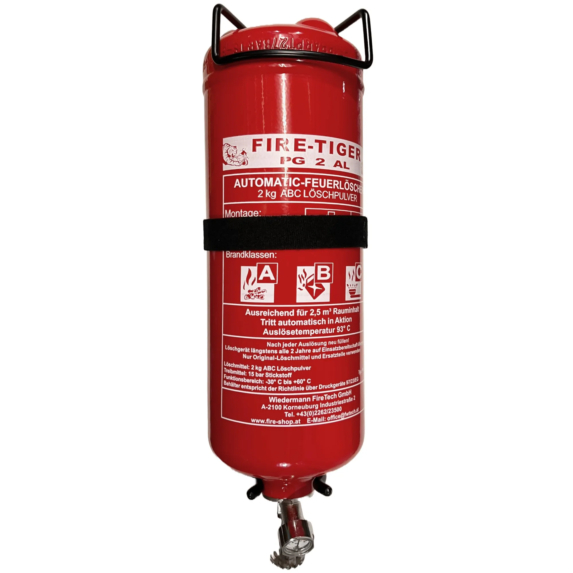 Feuerlöschanlage (Pulver & Novec)