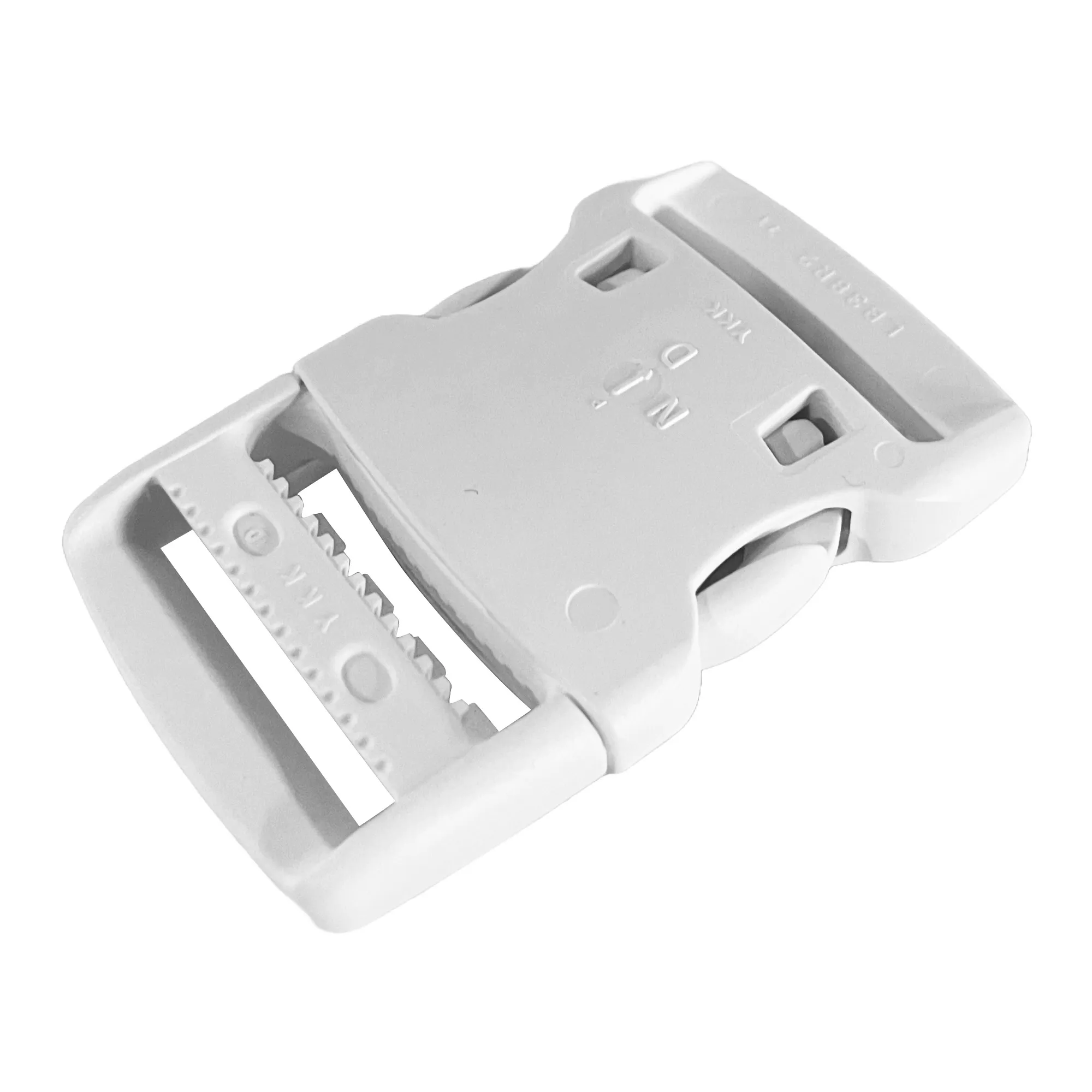 Steckschnalle für Gurt 38 mm Weiß