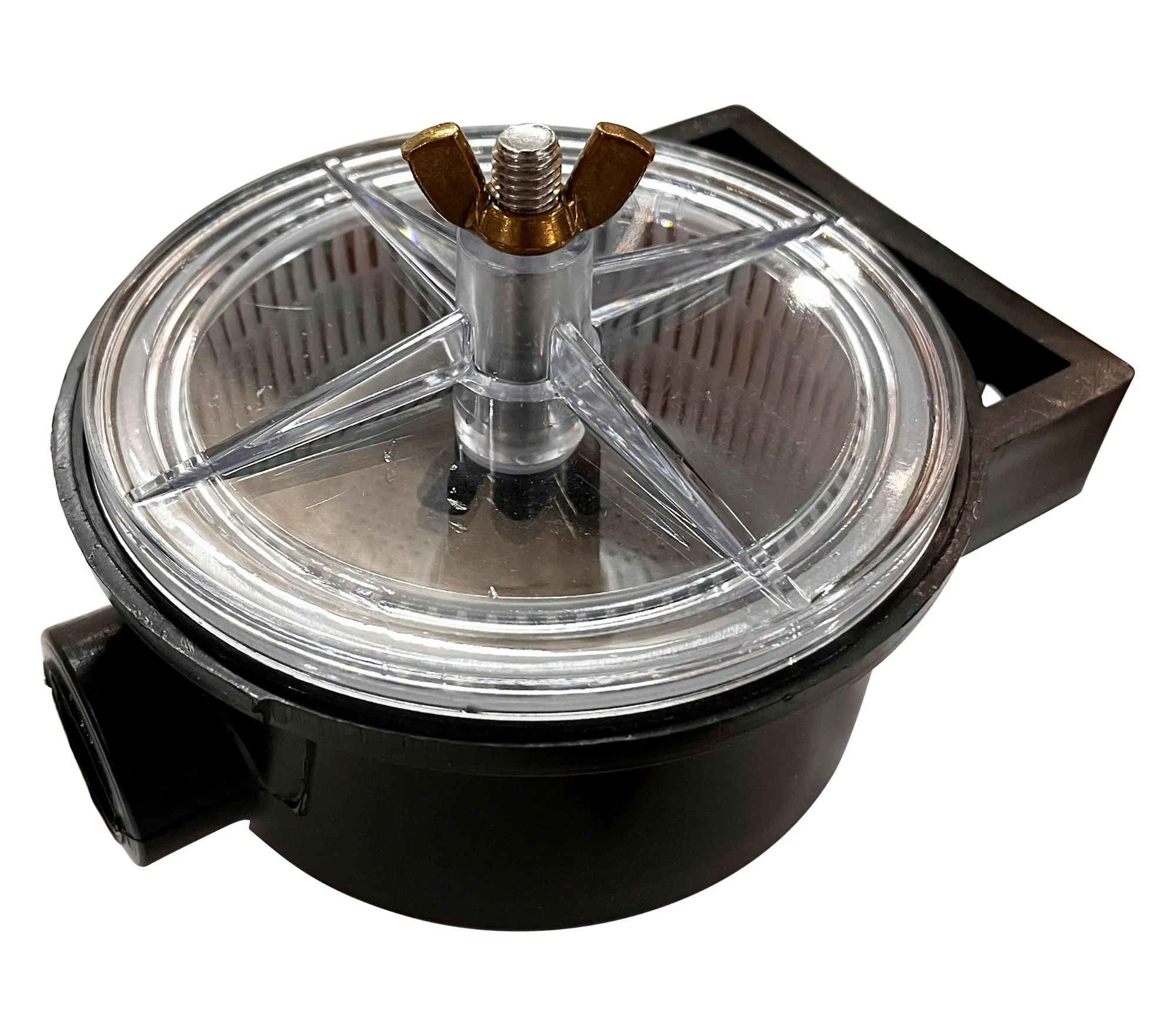 Kühlwasserfilter PVC mit Schauglas
