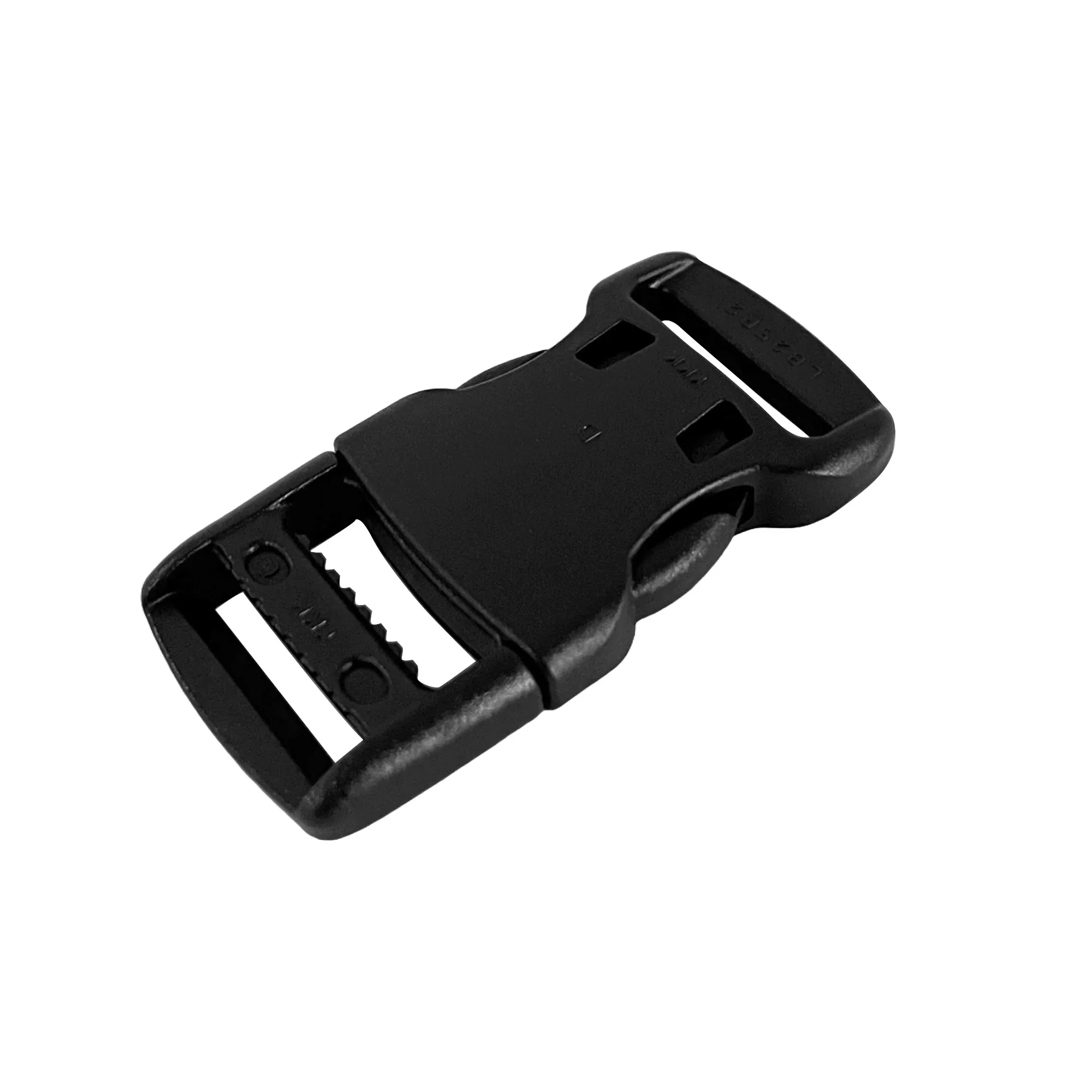 Steckschnalle für Gurt 25 mm Schwarz