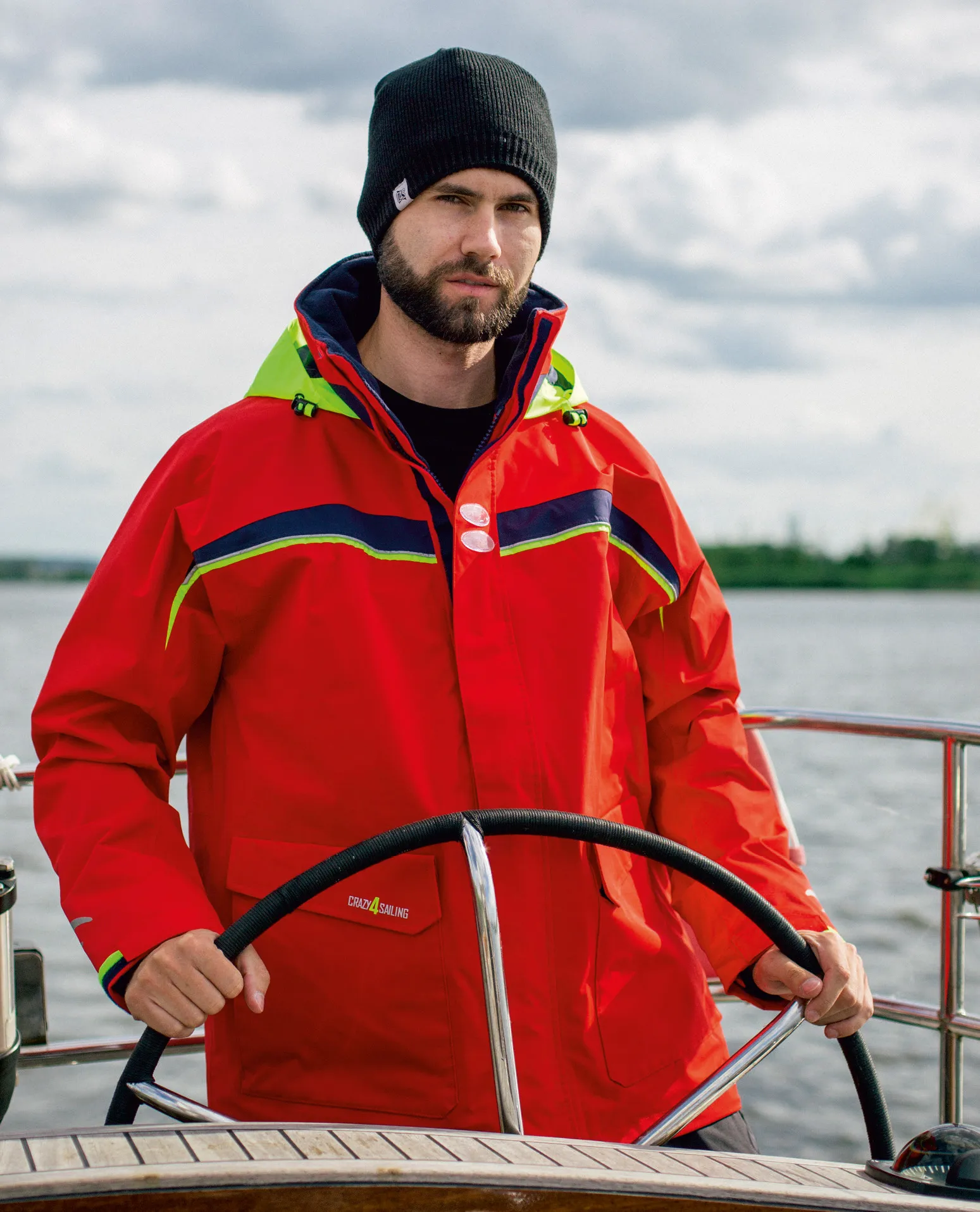 Segeljacke Sydney II Rot M