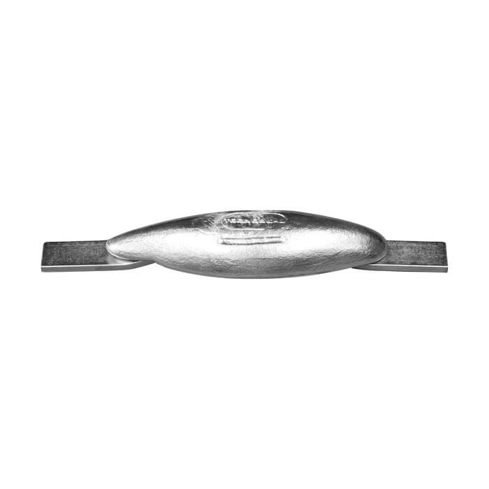 Zink Flachanode Birnenform  L 160/230 mm