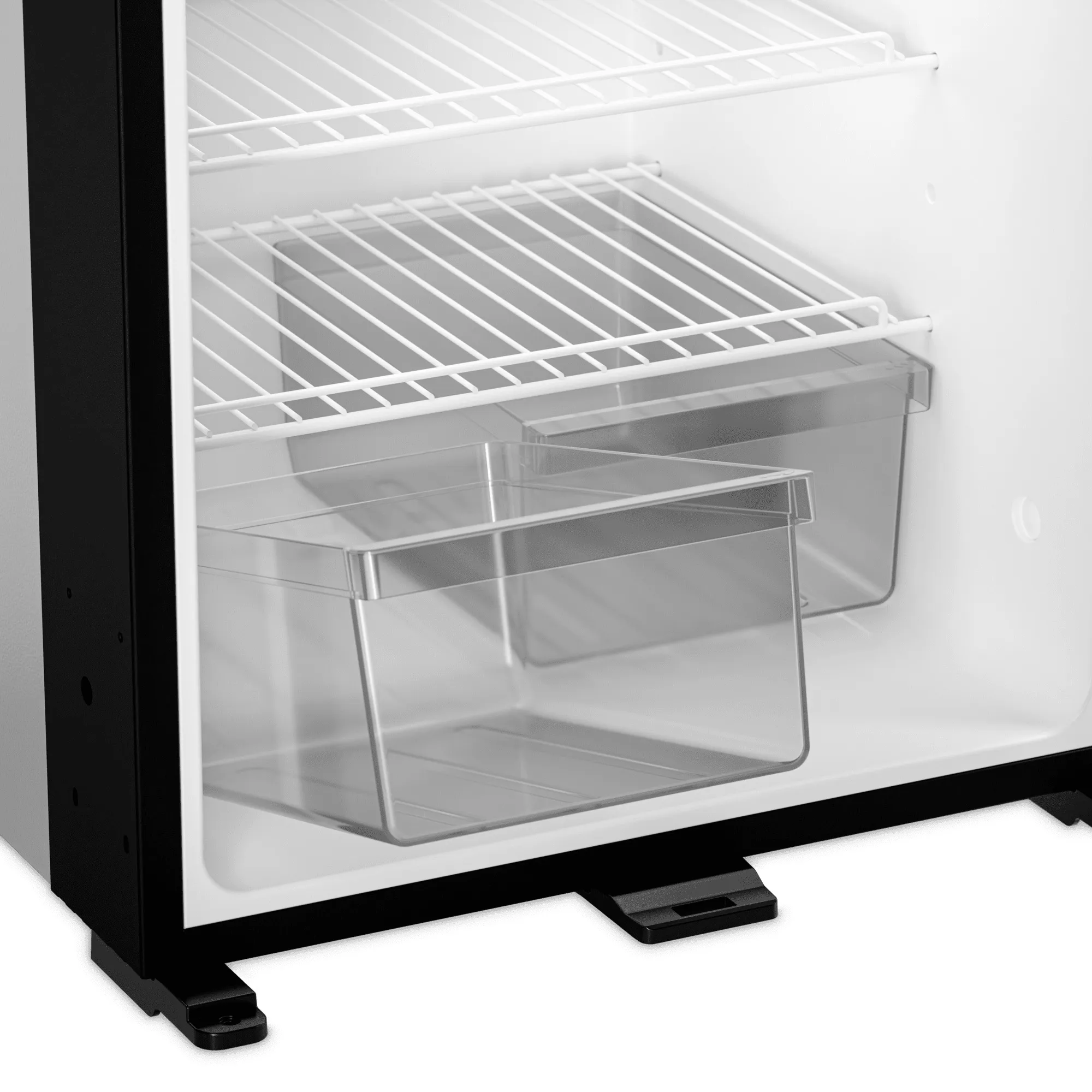Kühlschrank Coolmatic NRX-60C rahmenlos in Dunkelsilber