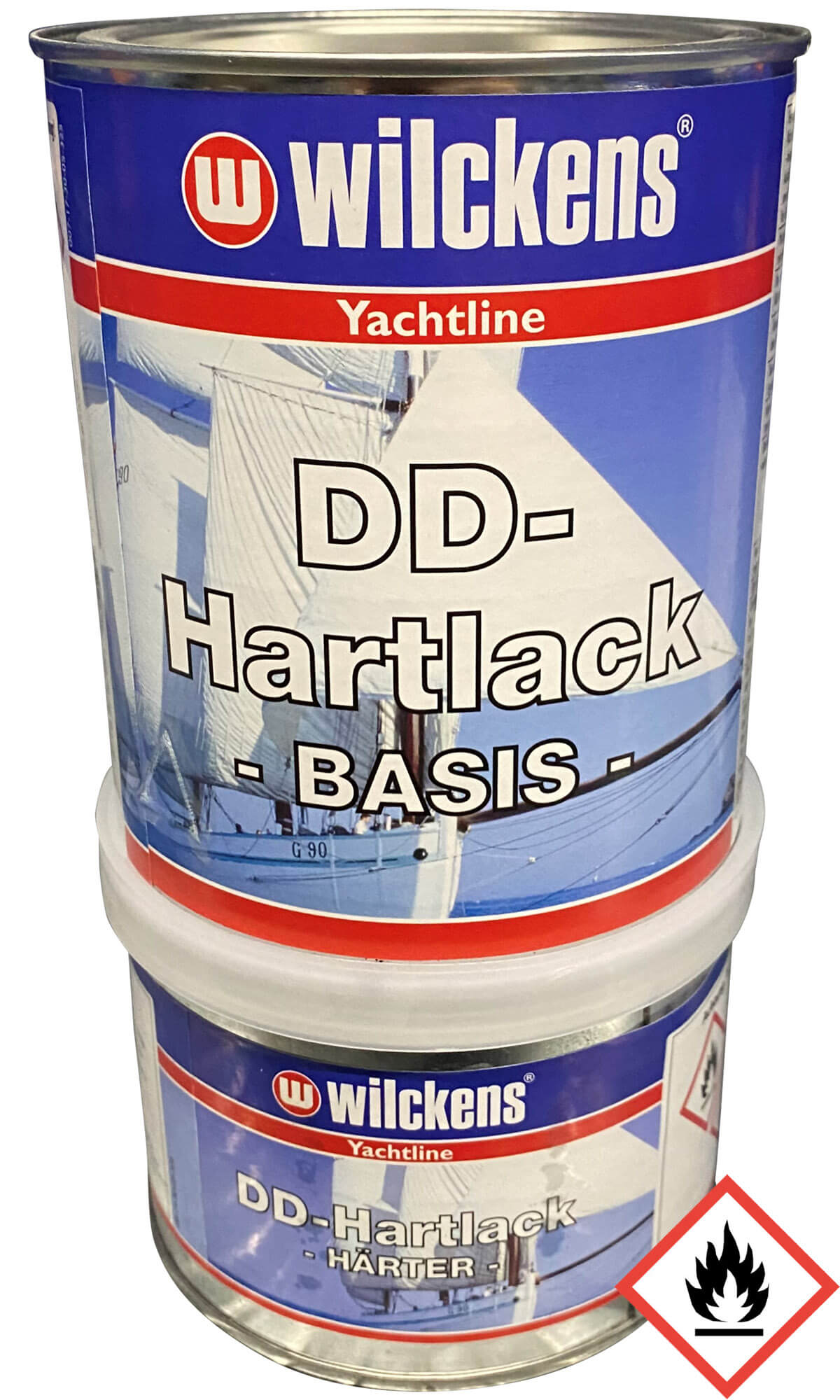 DD Hartlack Elfenbein 750 ml