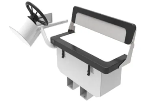Steuersitz & Konsole für Classic Rib-Highfield