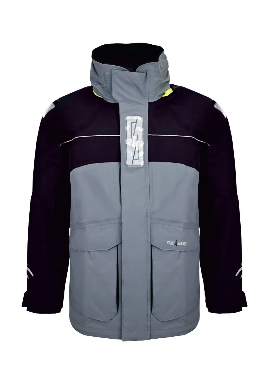 Segeljacke Bergen II Grau/Carbon M