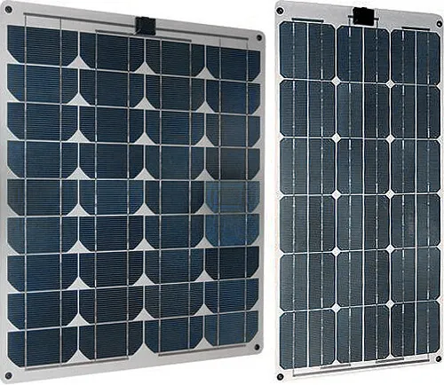 Zwei Solarmodule