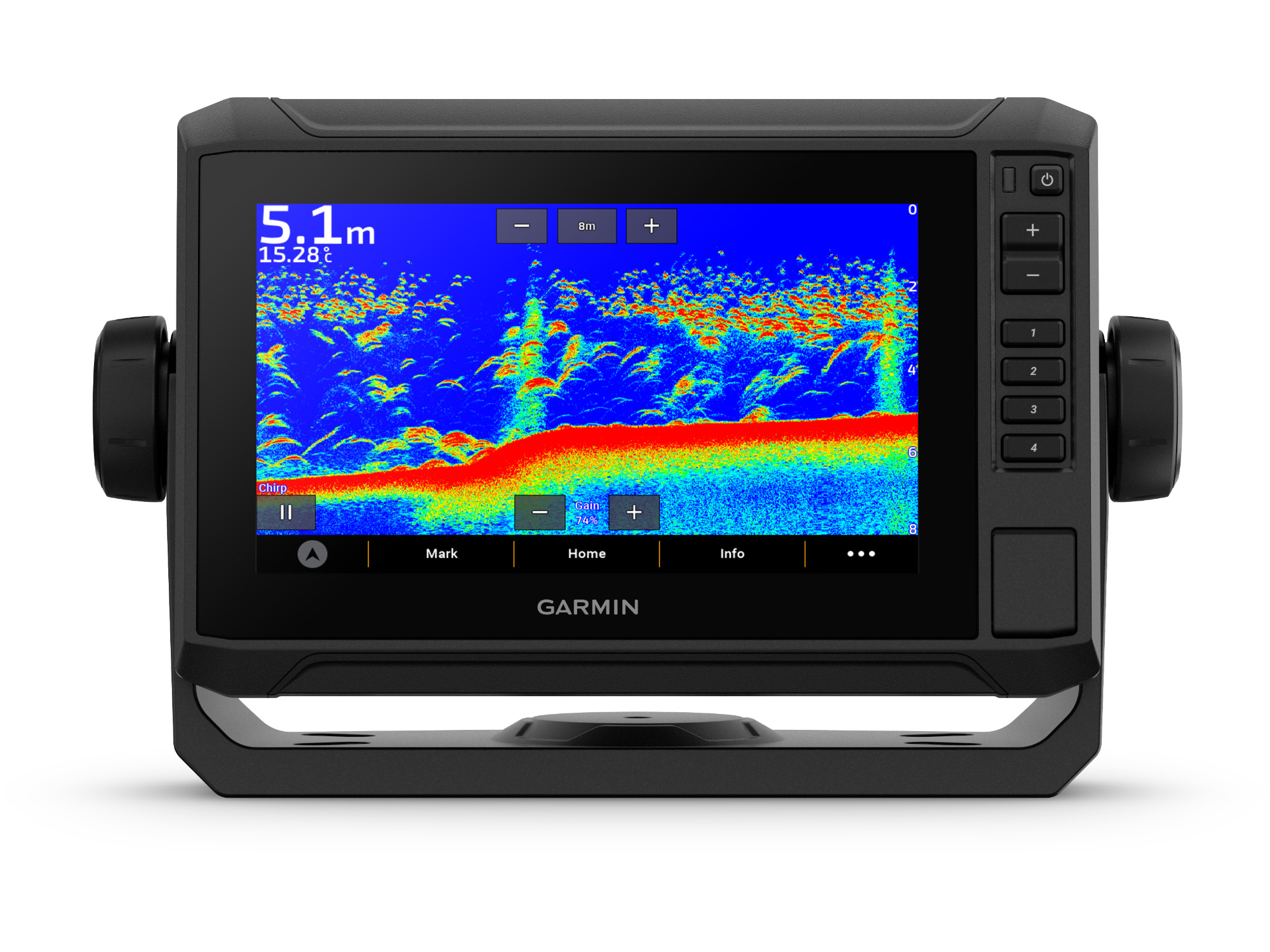 Echomap UHD2 Touch Serie 7 Zoll kein Geber