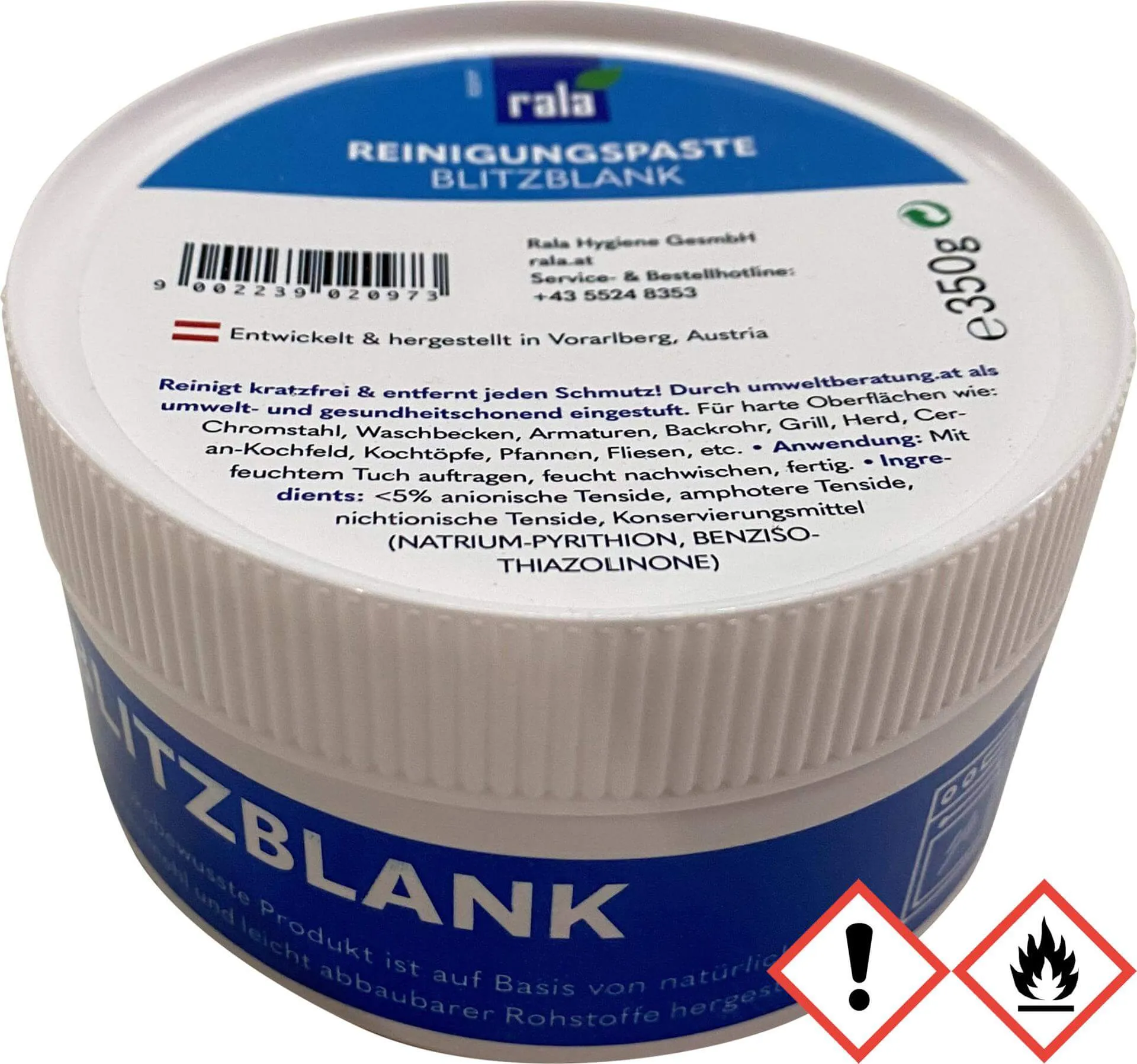 Blitzblank Reinigungspaste 350g