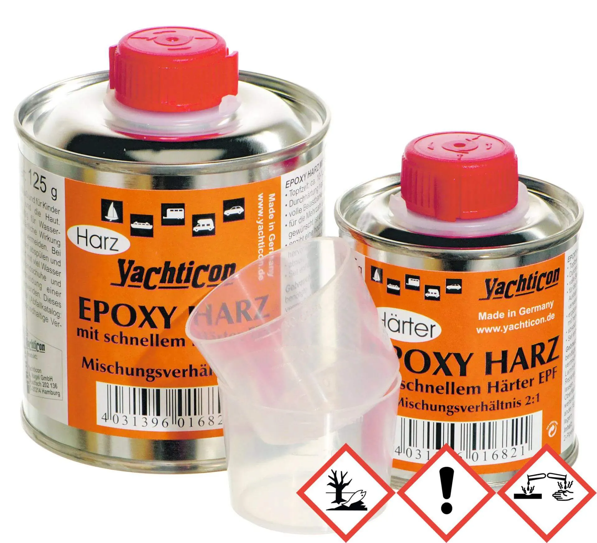 Epoxy Harz EP mit schnellem Härter 375 g