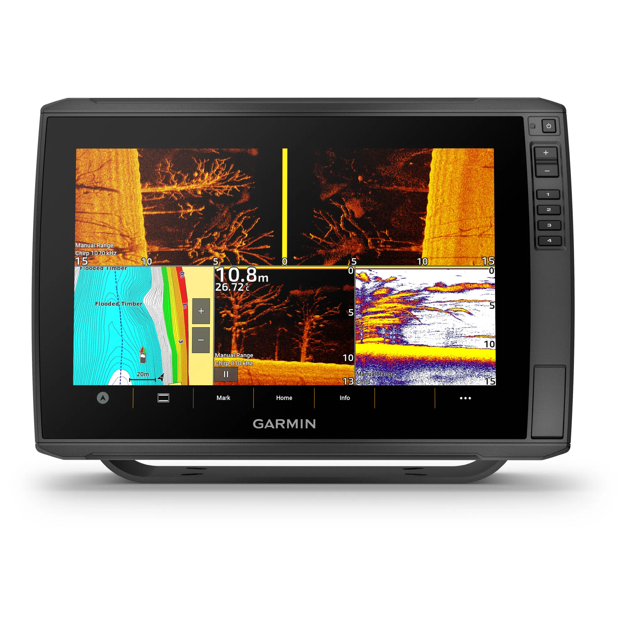 Echomap Ultra 2 Serie 12 Zoll ohne Geber