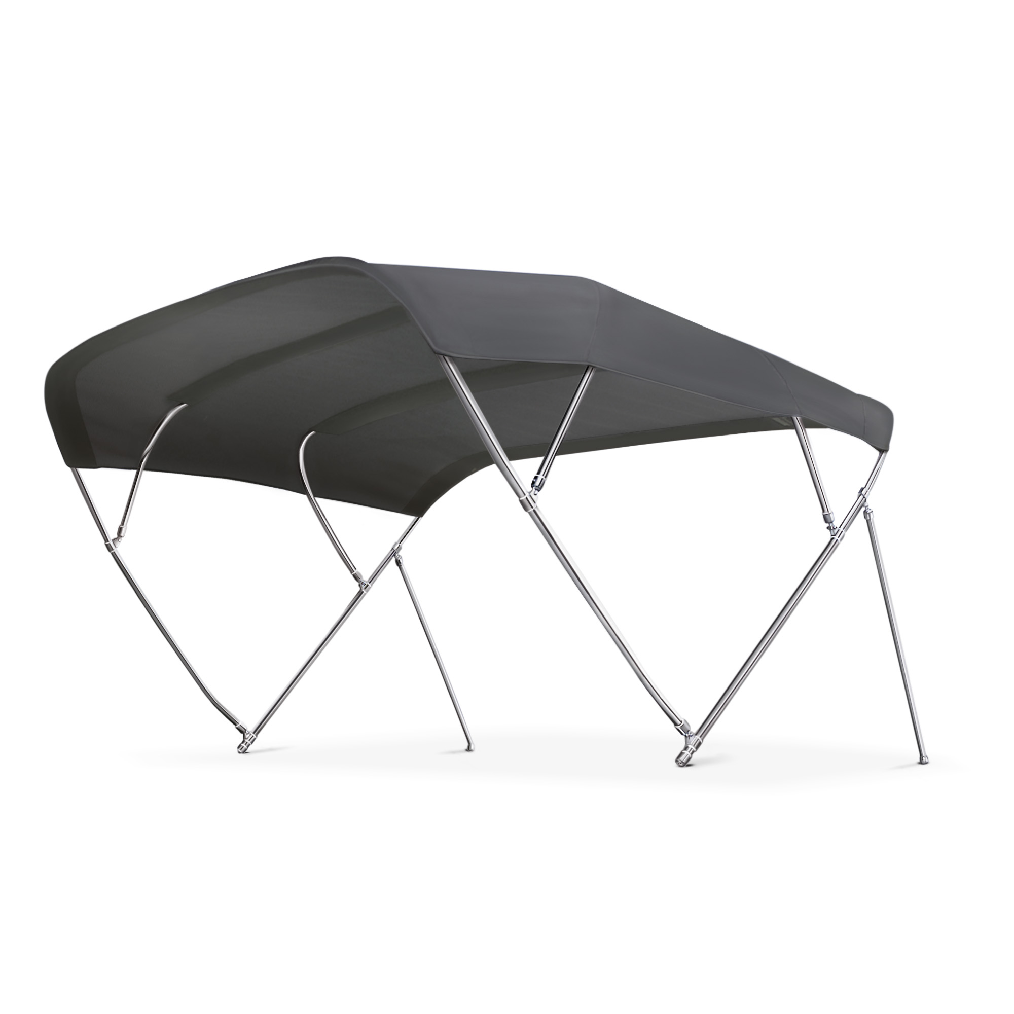 Suntop Fly Inox Grau