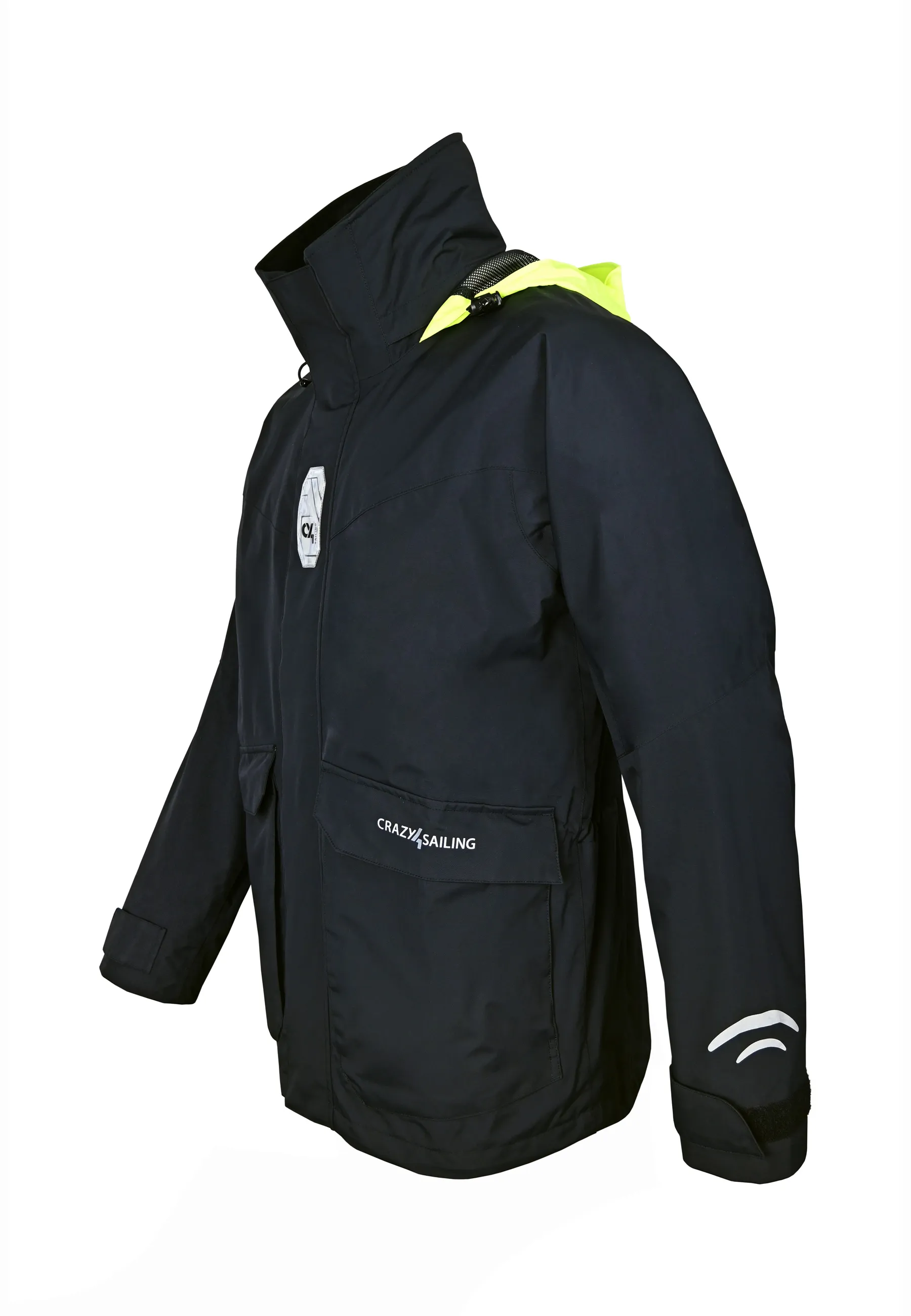 Segeljacke Halifax Schwarz XS