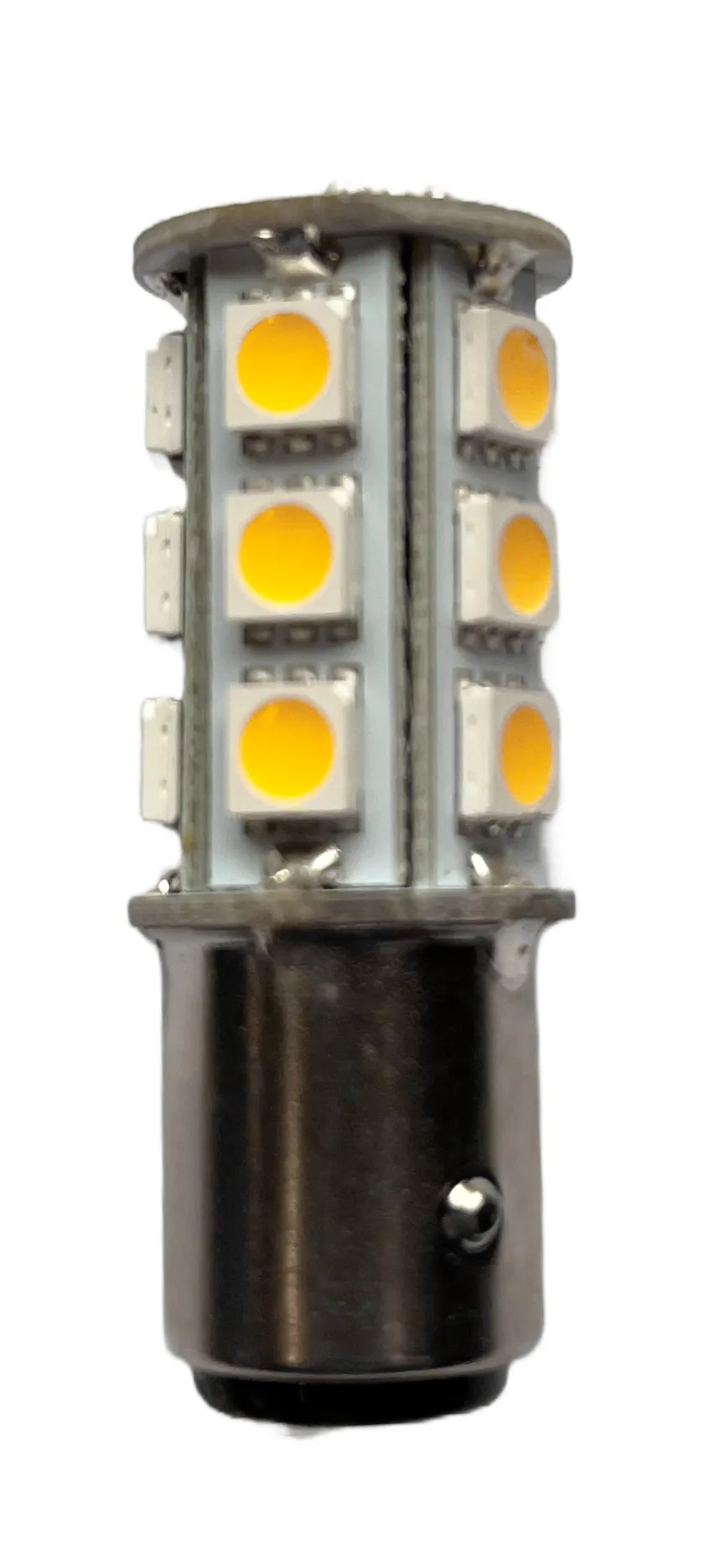 LED Sockellampe multivolt 16 Dioden/Ba15s