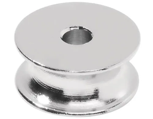 Messingrolle (vernickelt)-Sprenger